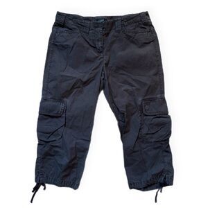 Brown Cargo Capris